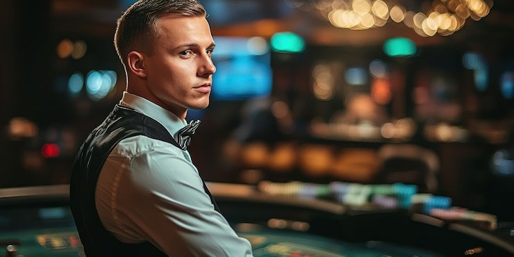 Meja French Roulette live dengan dealer profesional di platform slot18